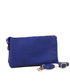 Load image into Gallery viewer, Solid Color 3 Compartment Crossbody Purse
