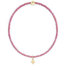 Load image into Gallery viewer, Hope Classic Bracelet Signature Cross Small Gold Charm  - '26 Fall/Winter Colorful
