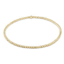 Load image into Gallery viewer, Classic Bead Bracelet - Gold
