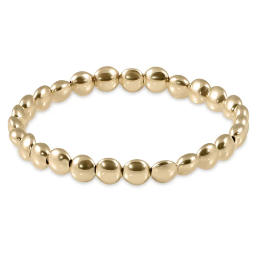 enewton Extends - Honesty 6mm Bead Bracelet - Gold
