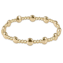 Load image into Gallery viewer, Honesty Pattern Bead Bracelet - Gold

