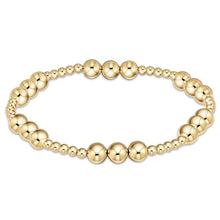 Load image into Gallery viewer, Classic Joy Pattern Bead Bracelet - Gold
