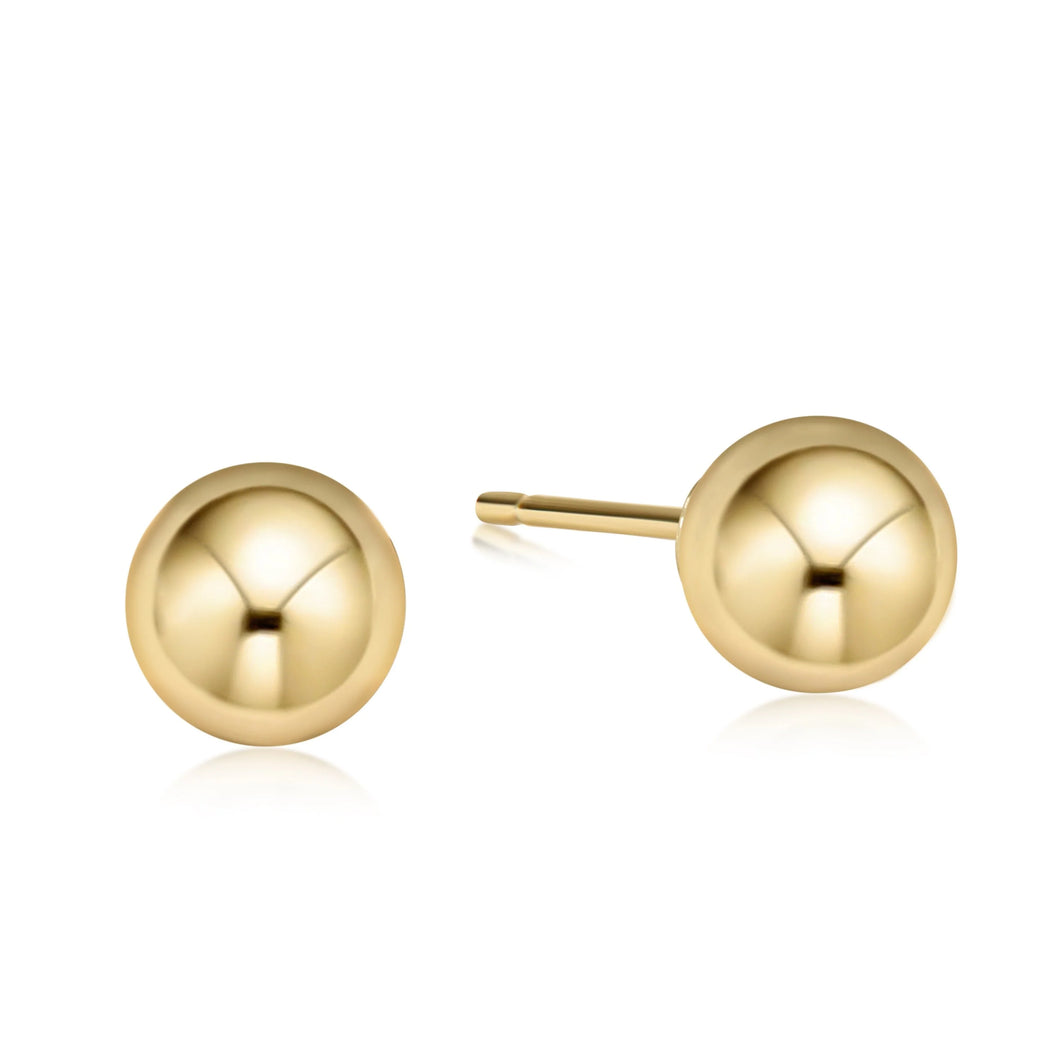 Classic 10mm Stud - Gold