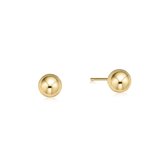 Classic 6mm Stud - Gold