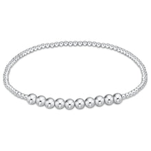 Load image into Gallery viewer, Classic Bliss Bead Bracelet - Sterling Silver
