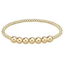 Load image into Gallery viewer, Classic Gold Beaded Bliss Bead Bracelet - Gold
