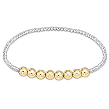 Load image into Gallery viewer, Classic Bliss Bead Bracelet - Mixed Metal
