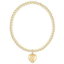 Load image into Gallery viewer, Classic Gold Bracelet - Love Plush Gold Charm
