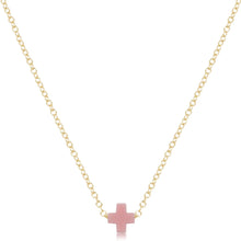 Load image into Gallery viewer, 16&quot; Necklace Gold - Signature Cross Small

