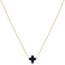 Load image into Gallery viewer, 16&quot; Necklace Gold - Signature Cross Small
