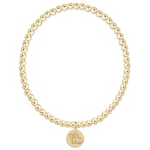 Load image into Gallery viewer, Ecollegiate Classic Gold 3mm Bracelet - Kentucky Disc
