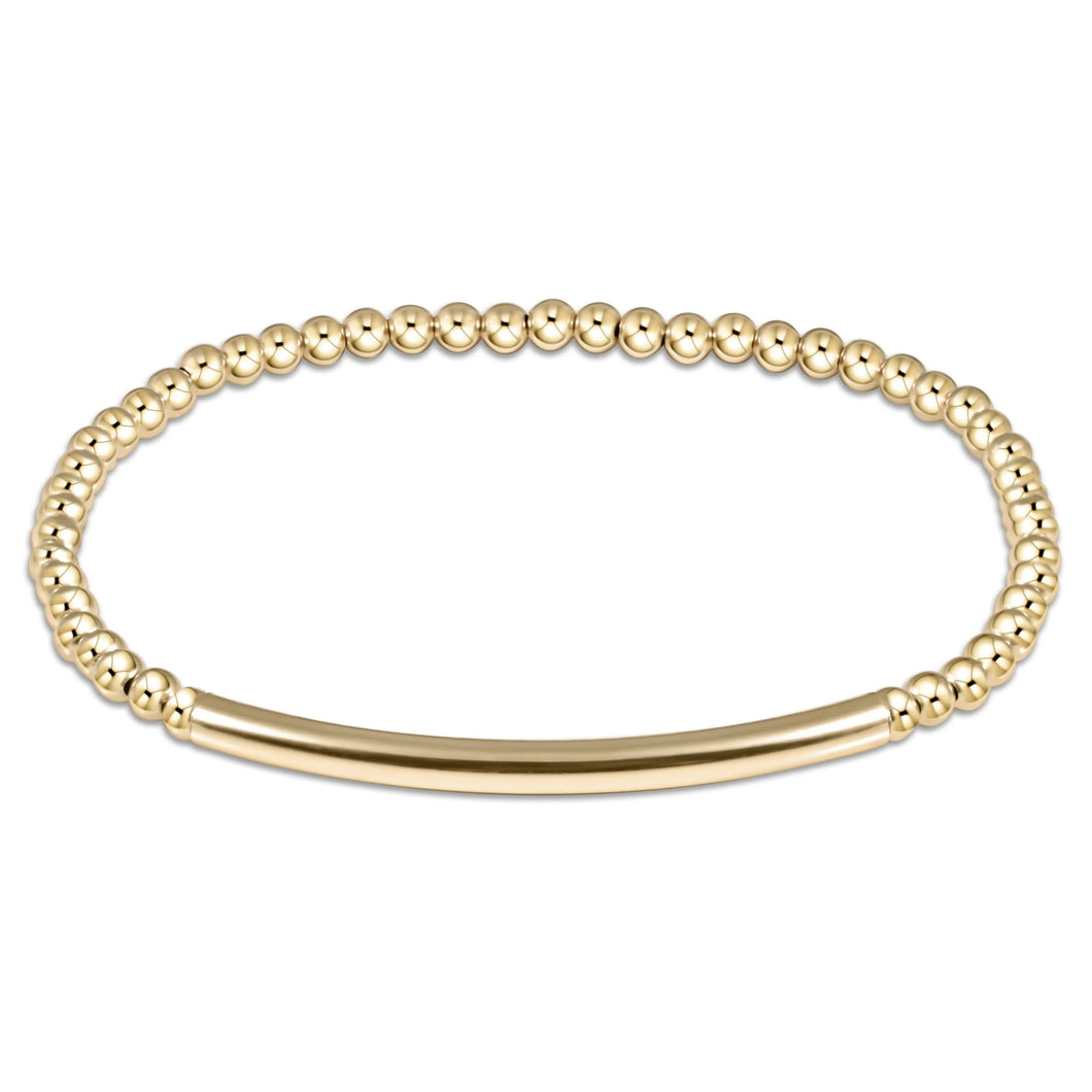enewton Extends Classic Smooth Bliss Bar Bracelet - Gold
