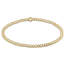 Load image into Gallery viewer, Classic Bead Bracelet - Gold
