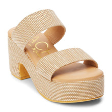 Load image into Gallery viewer, Ocean Avenue Raffia Platform Sandals
