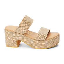 Load image into Gallery viewer, Ocean Avenue Raffia Platform Sandals
