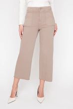 Load image into Gallery viewer, Wide-Leg Cropped Denim with Pork Chop Pockets
