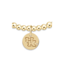 Load image into Gallery viewer, Ecollegiate Classic Gold 3mm Bracelet - Kentucky Disc
