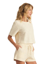 Load image into Gallery viewer, Curran &amp; Knox Looped Terry Sweatshirt Short Set
