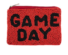 Load image into Gallery viewer, Game Day Beaded Coin Pouch
