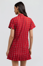 Load image into Gallery viewer, Cherry Scarf Dot Aspen Dress
