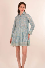 Load image into Gallery viewer, Noah Icy Blue Mini Dress
