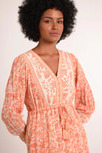 Load image into Gallery viewer, Tina Orange Maxi Dress
