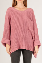 Load image into Gallery viewer, Chenille Oversized Sweater
