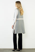 Load image into Gallery viewer, Sleeveless Colorblocked Cardigan
