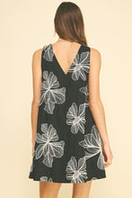 Load image into Gallery viewer, Floral Embroidered A Line Mini Dress
