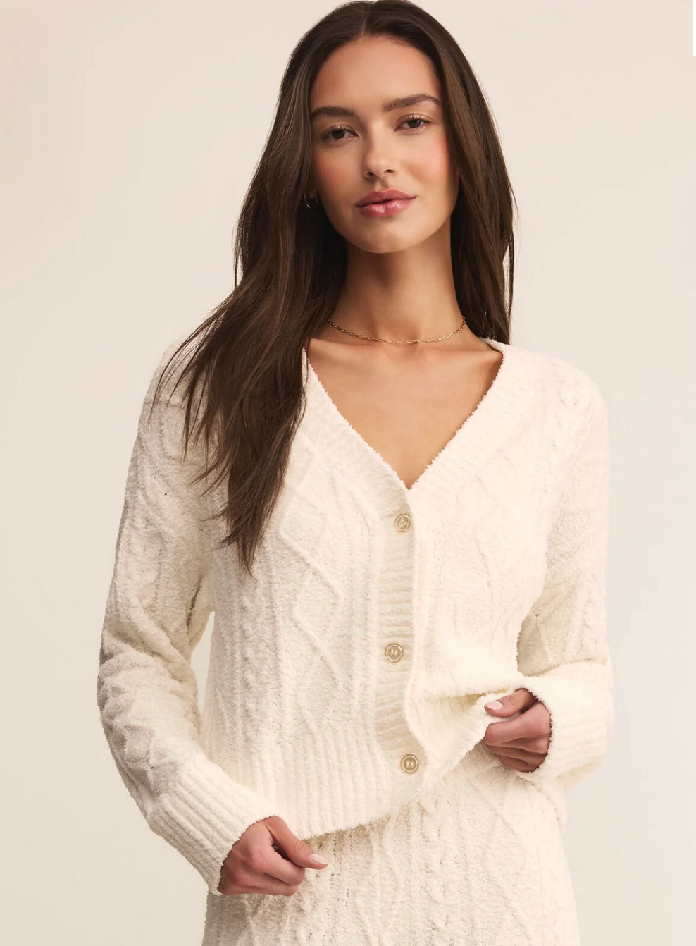 Vanilla Ice Elsa Cable Cardigan