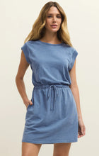 Load image into Gallery viewer, Kalani Jersey Denim Dress Santorini Indigo
