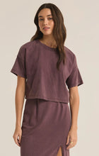 Load image into Gallery viewer, Sway Cropped Tee &amp; Shilo Knit Skirt Set
