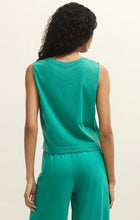 Load image into Gallery viewer, La Palma Sloane Jersey Muscle Tank &amp; Scout Jersey Crop Flare Pant Set
