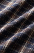 Load image into Gallery viewer, Autumn Plaid Henley Long Sleeve Top
