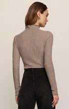 Load image into Gallery viewer, Hattie Silky Ribbed Mock Neck

