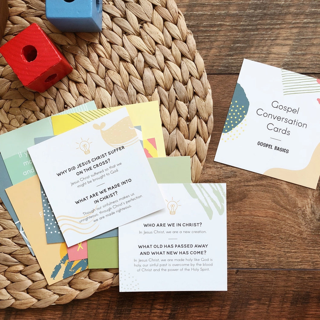 Gospel Conversation Cards | Gospel Basics