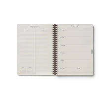 Load image into Gallery viewer, Sage Hydrangea 12-Month Spiral Appointment Planner

