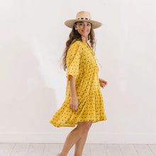 Load image into Gallery viewer, Yellow Marigold Bondi Dress
