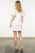 Load image into Gallery viewer, Puff Sleeve Suede Dress
