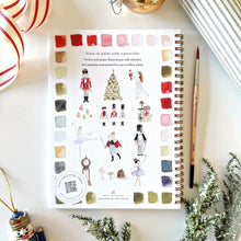 Load image into Gallery viewer, Nutcracker Watercolor Workbook
