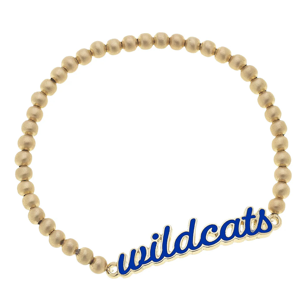 Kentucky Wildcats Enamel Script Stretch Bracelet