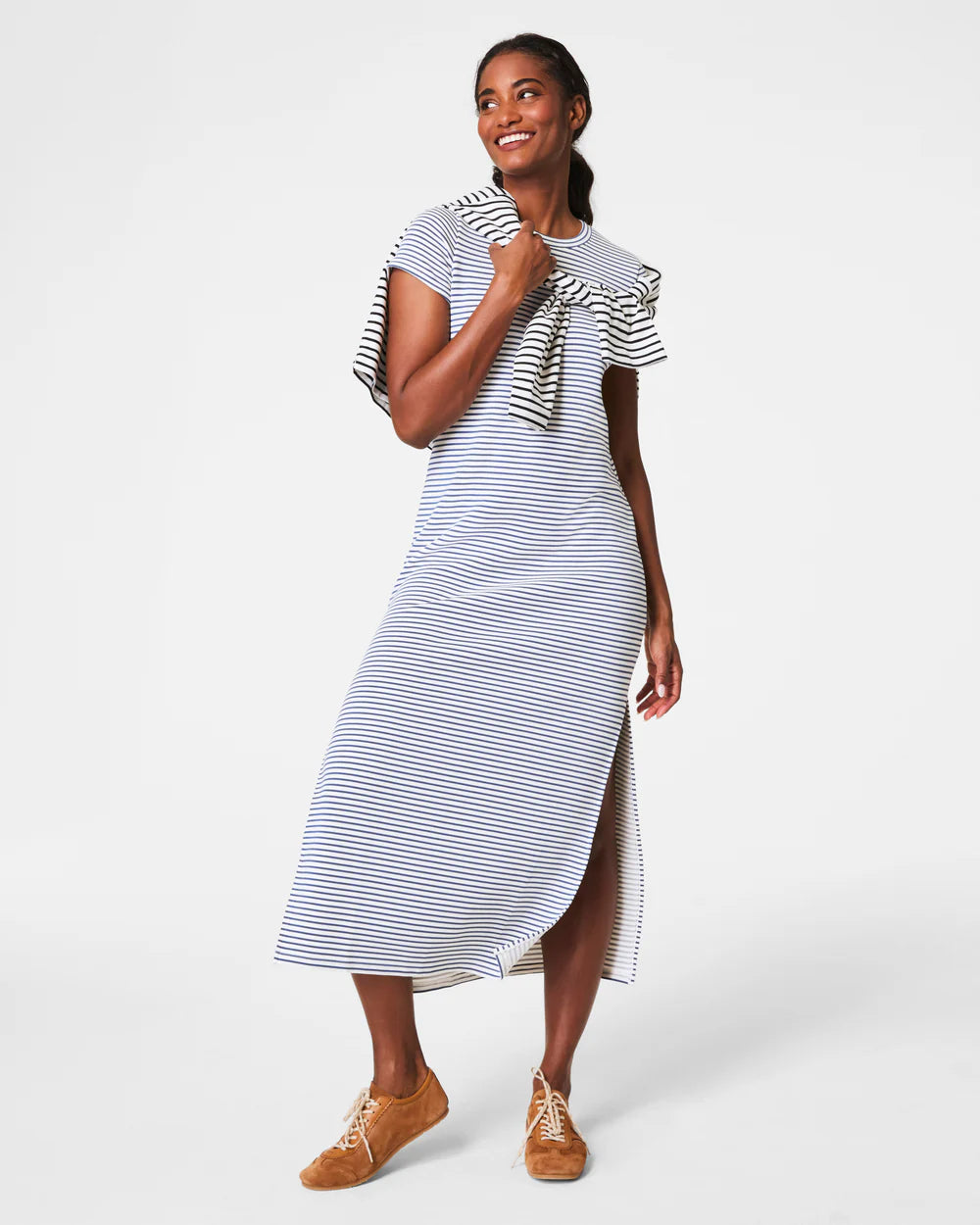 SPANX Airessentials Maxi Dress The Lovely Fig SPANX Airessentials Maxi Dress The Lovely Fig