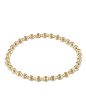 Load image into Gallery viewer, Extends Dignity Grateful Pattern Bead Bracelet - Gold
