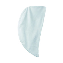 Load image into Gallery viewer, Blue Towel Hair Wrap
