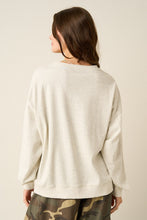 Load image into Gallery viewer, Jesus Saves Patchwork Crew Neck Sweatshirt

