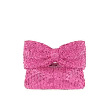 Small Bow Clutch Bag