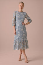 Load image into Gallery viewer, Lace Scallop Hem Midi Dress
