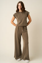 Load image into Gallery viewer, Cloud Knit Cap Sleeve Top &amp; Pant Set
