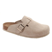 Load image into Gallery viewer, Sand Suede Bria Mules
