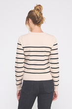 Load image into Gallery viewer, Fine Gauge Striped Sweater
